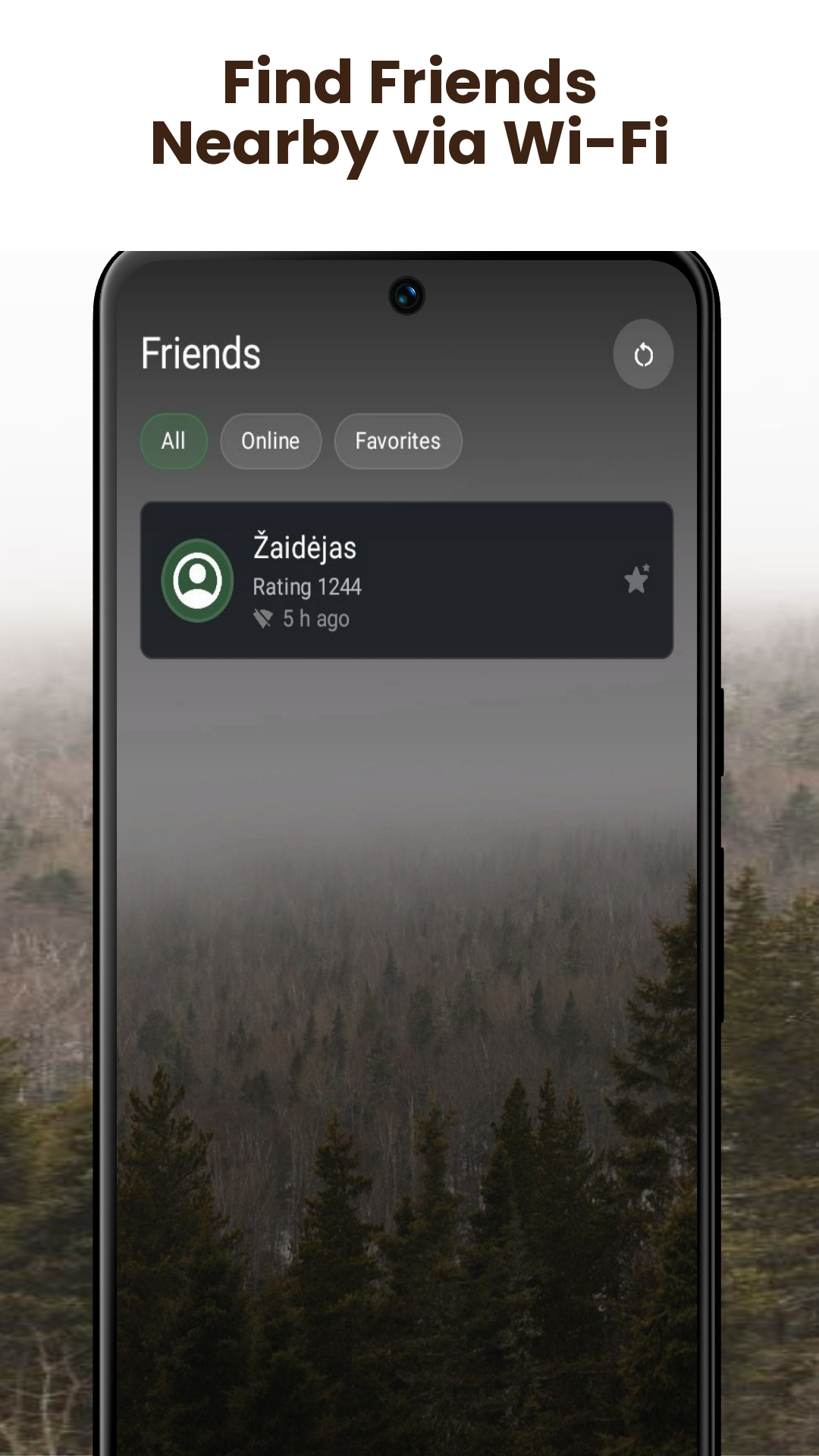 Find Friends Nearby via Wi-Fi