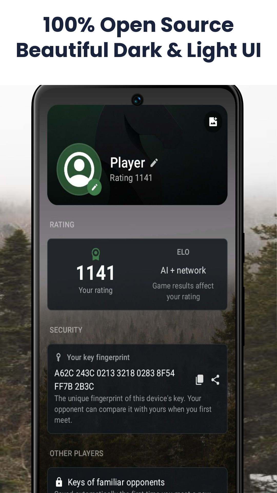 100% Open Source, Beautiful Dark & Light UI