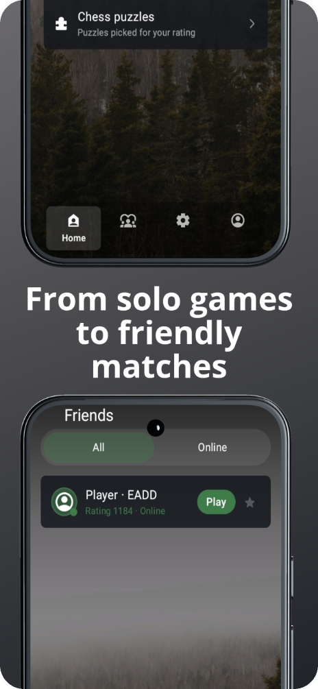 From solo games to friendly matches