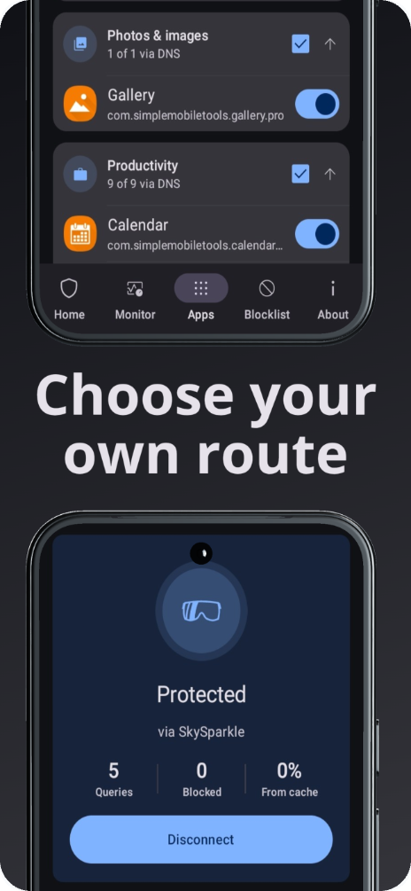 Choose your own route